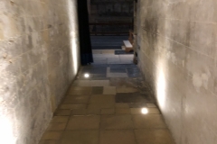 hallway to "the martyrdom"