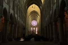 central aisle of nave