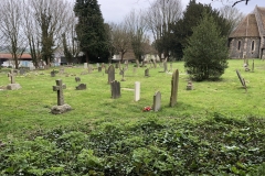 church graveyard near shepherdswell