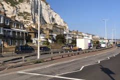 brief view of white cliffs