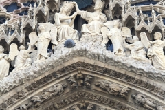 reims cathedral tympanum