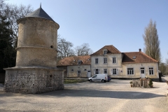 dovecote (serious business!) and manor house